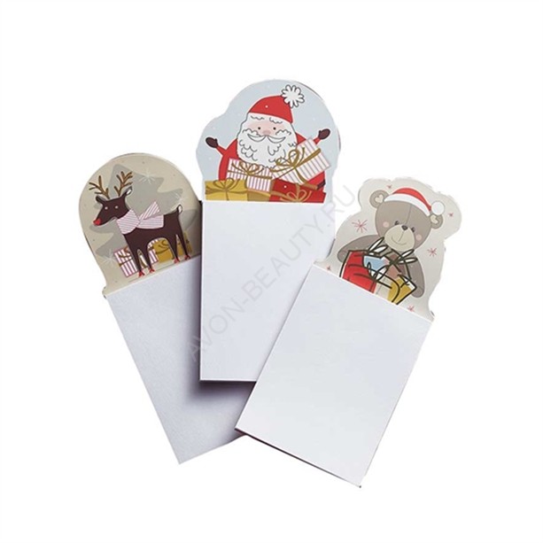 Блокнот-магнит медвежонок Запиши свои самые сокровенные желания в специальные новогодние блокнотики на магнитиках и прикрепи их на дверцу холодильника - 24 листа.Размеры листов: 5х7 см.