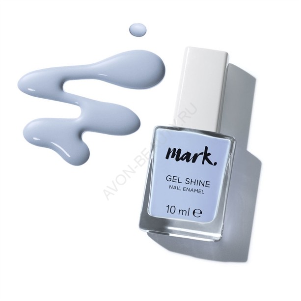 Лак для ногтей &quot;Гель-эффект&quot; айсберг Лак нового бренда Mark наносится как обычный лак, высыхает без специальных ламп, обеспечивает яркий цвет, не требует базы и закрепления, обладает эффектом гелевого покрытия, дарит маникюру сияние.